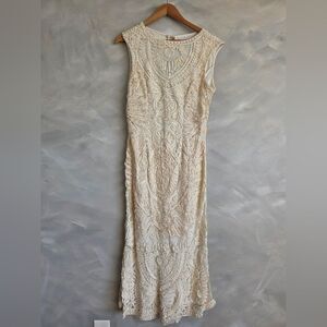 JS Collections Soutache Tank Midi Sheath Dress Size 14